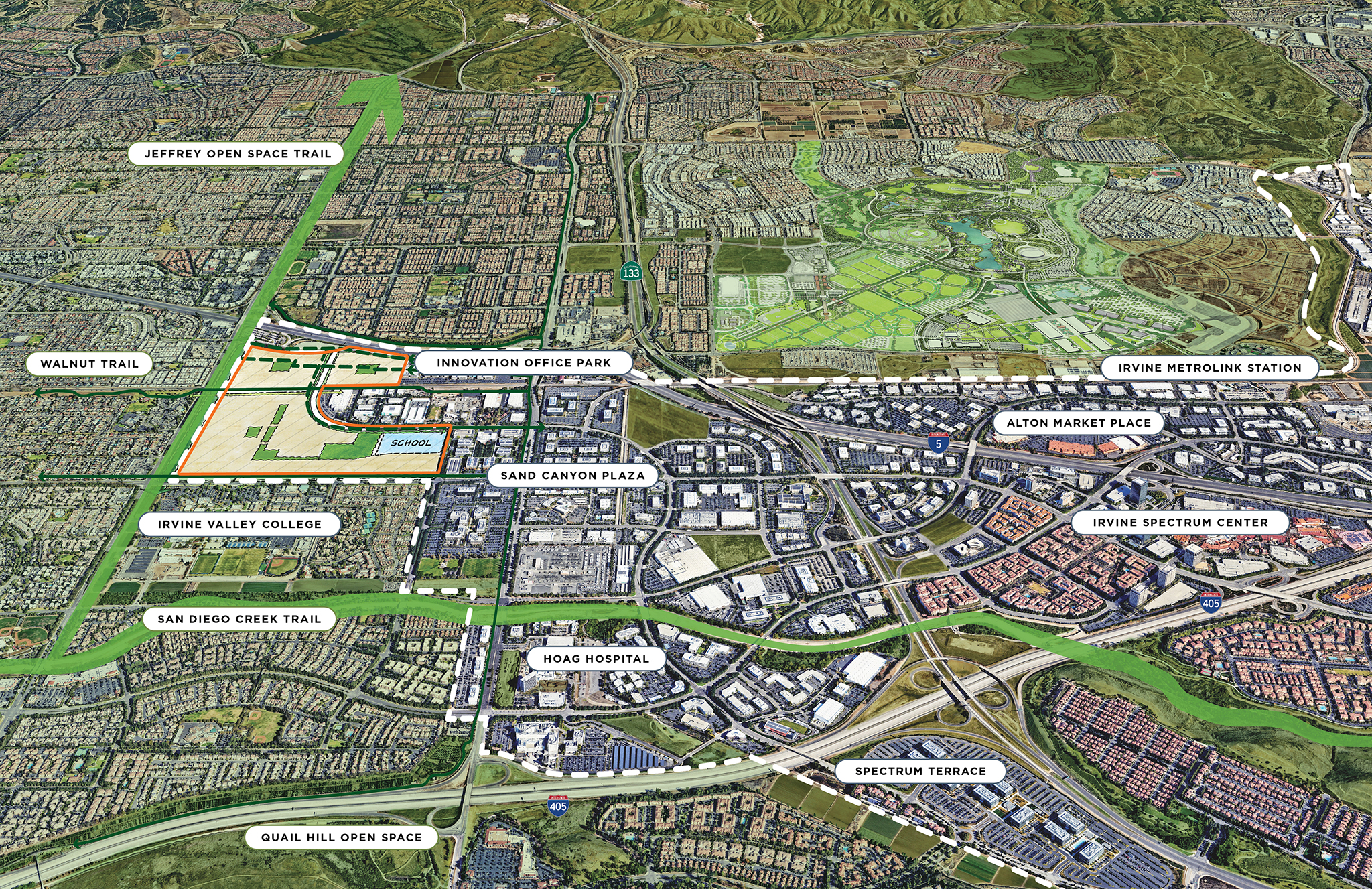 spectrum village plan map